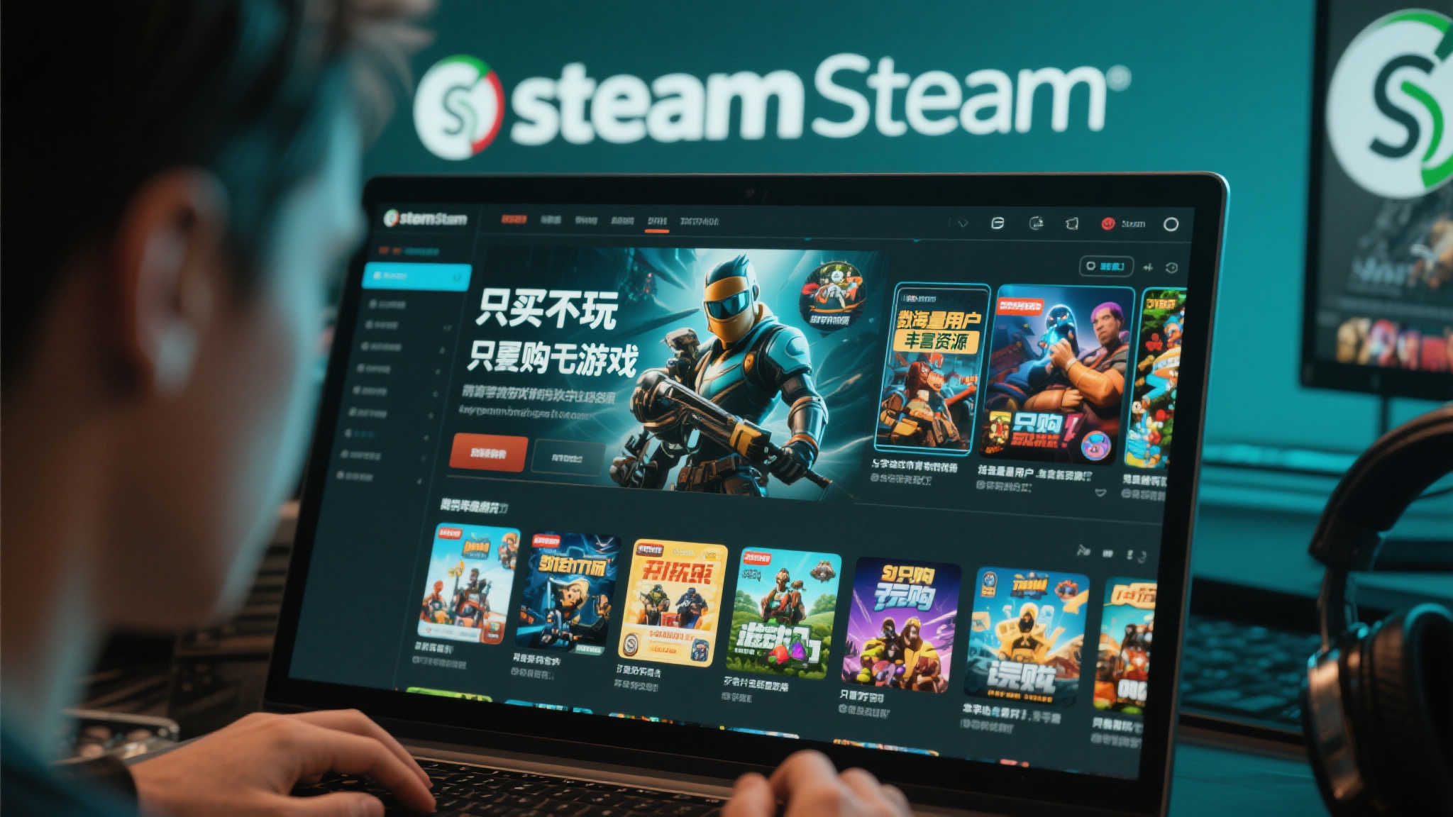 Steam成功背后的秘密:玩家的‘囤积式消费’现象 Steam成功背后的秘密:玩家的‘囤积式消费’现象