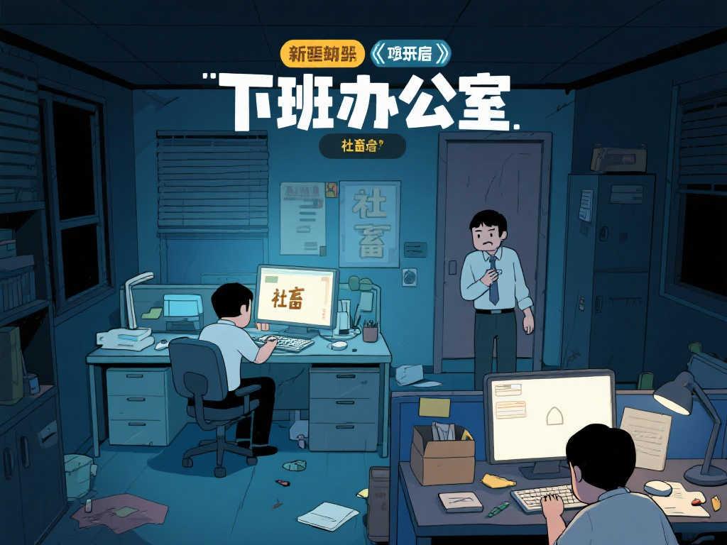 社畜体验《深夜办公室》上线 加班后回家路途迷茫 社畜体验《深夜办公室》上线 加班后回家路途迷茫